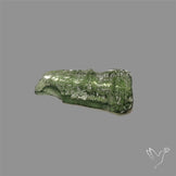 Raw Face Moldavite (Polished Flat Backed)
