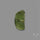 Raw Face Moldavite (Polished Flat Backed)