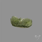 Raw Face Moldavite (Polished Flat Backed)