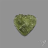 Raw Face Moldavite (Polished Flat Backed)