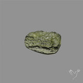 Raw Face Moldavite (Polished Flat Backed)