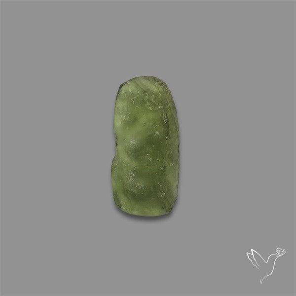 Raw Face Moldavite (Polished Flat Backed)