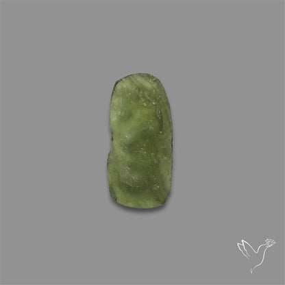 Raw Face Moldavite (Polished Flat Backed)