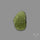Raw Face Moldavite (Polished Flat Backed)