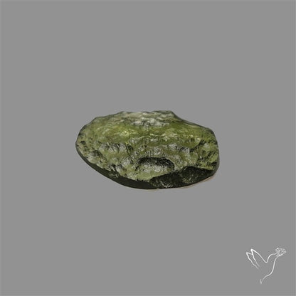 Raw Face Moldavite (Polished Flat Backed)