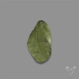 Raw Face Moldavite (Polished Flat Backed)