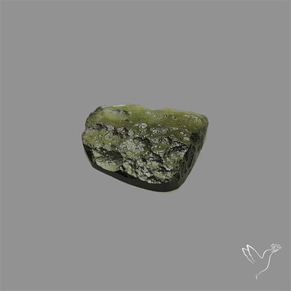 Raw Face Moldavite (Polished Flat Backed)