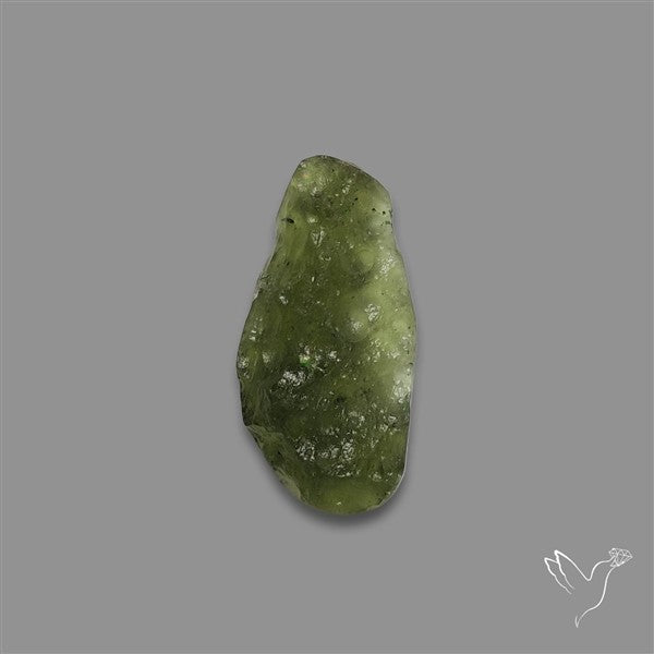 Raw Face Moldavite (Polished Flat Backed)