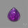 Large Amethyst Cabochon High Domed Deep Violet