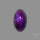 Large Amethyst Cabochon High Domed Deep Violet
