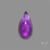 Large Amethyst Cabochon High Domed Deep Violet