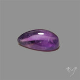 Large Amethyst Cabochon High Domed Deep Violet