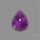 Large Amethyst Cabochon High Domed Deep Violet
