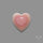 Pink Conch Shell Heart Cabochon
