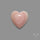 Pink Conch Shell Heart Cabochon