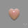 Pink Conch Shell Heart Cabochon