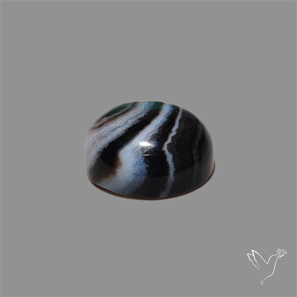 Tuxedo Agate Banded Agate Cabochon