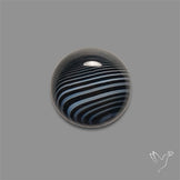 Tuxedo Agate Banded Agate Cabochon