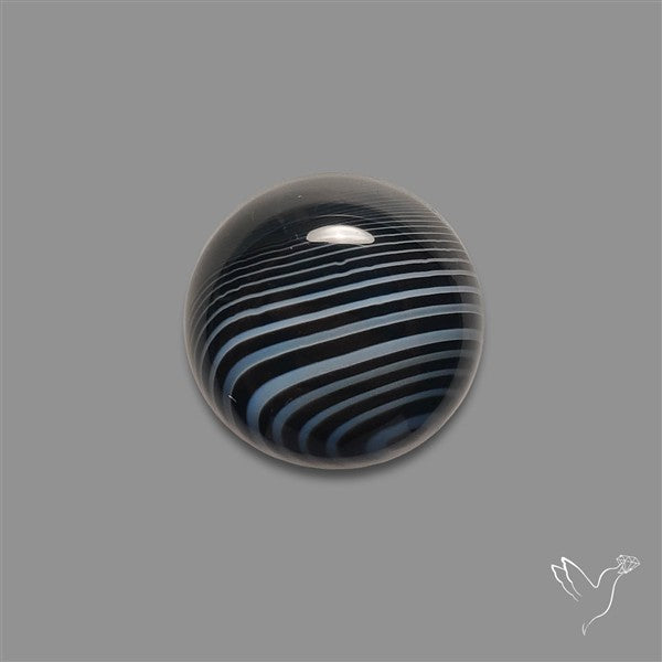 Tuxedo Agate Banded Agate Cabochon