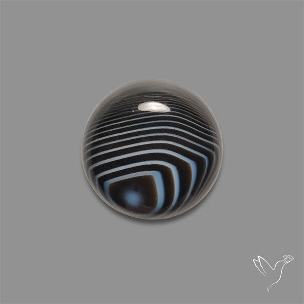 Tuxedo Agate Banded Agate Cabochon