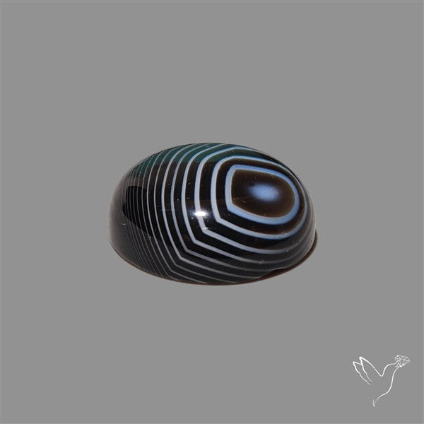Tuxedo Agate Banded Agate Cabochon