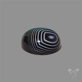 Tuxedo Agate Banded Agate Cabochon