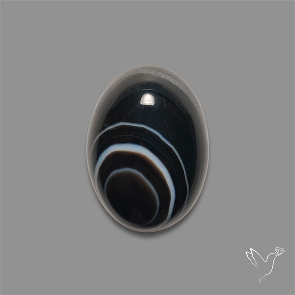 Tuxedo Agate Banded Agate Cabochon