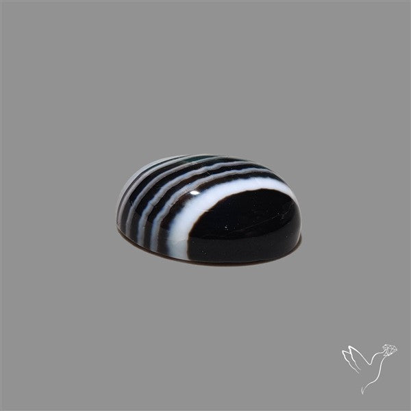Tuxedo Agate Banded Agate Cabochon