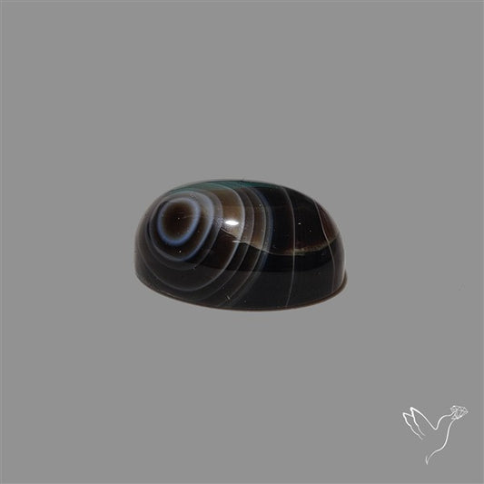 Tuxedo Agate Banded Agate Cabochon