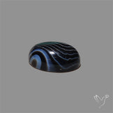Tuxedo Agate Banded Agate Cabochon
