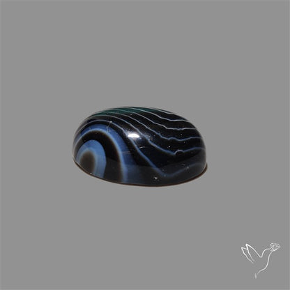 Tuxedo Agate Banded Agate Cabochon