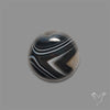 Tuxedo Agate Banded Agate Cabochon