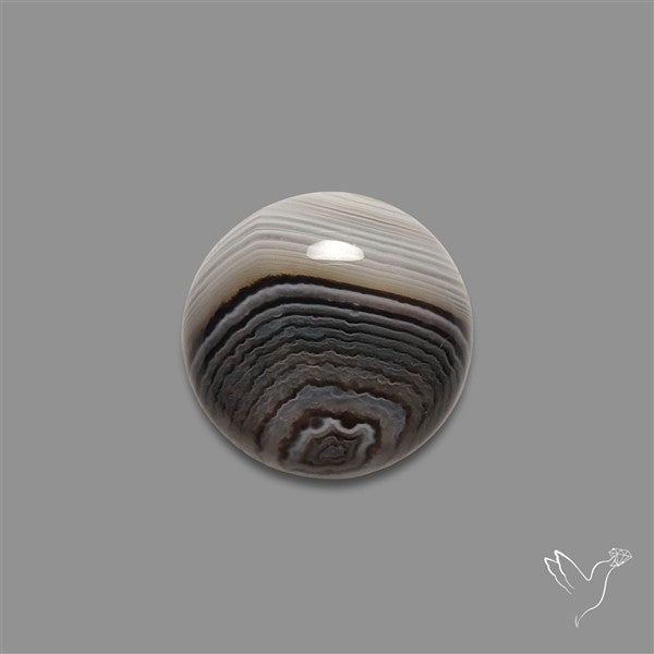 Tuxedo Agate Banded Agate Cabochon