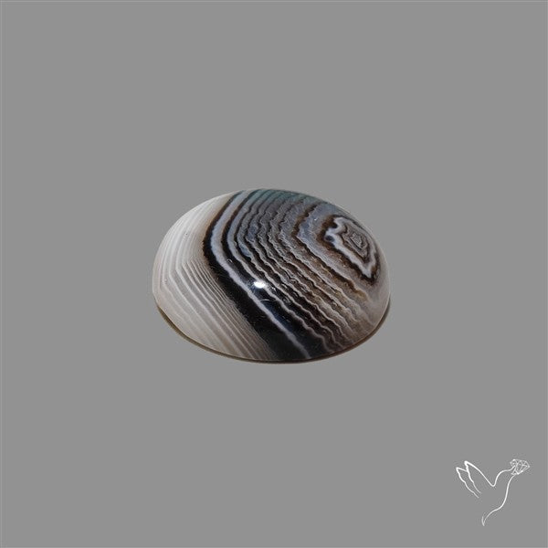 Tuxedo Agate Banded Agate Cabochon