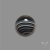 Tuxedo Agate Banded Agate Cabochon