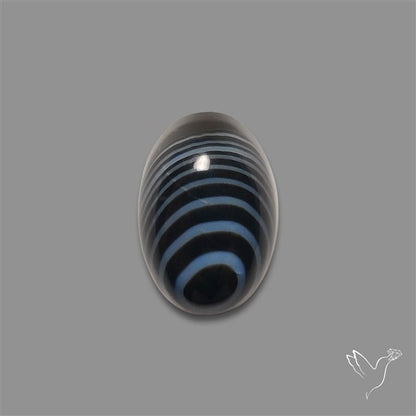 Tuxedo Agate Banded Agate Cabochon