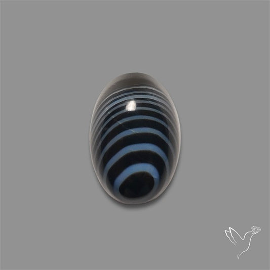 Tuxedo Agate Banded Agate Cabochon
