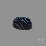 Tuxedo Agate Banded Agate Cabochon