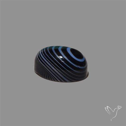Tuxedo Agate Banded Agate Cabochon