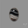 Tuxedo Agate Banded Agate Cabochon