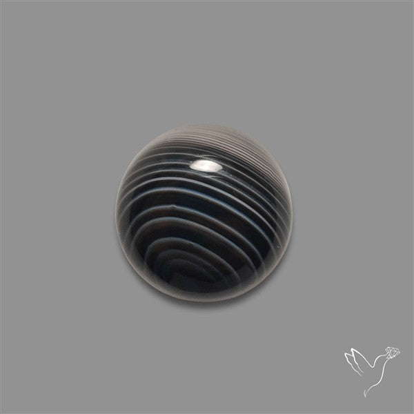 Tuxedo Agate Banded Agate Cabochon