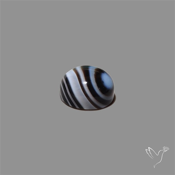 Tuxedo Agate Banded Agate Cabochon