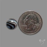 Tuxedo Agate Banded Agate Cabochon