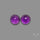 Gemmy Amethyst Pair
