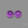 Gemmy Amethyst Pair