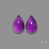 Gemmy Amethyst Pair