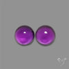 Gemmy Amethyst Pair