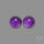 Gemmy Amethyst Pair
