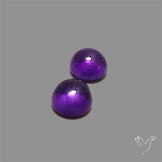 Gemmy Amethyst Pair
