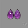 Gemmy Amethyst Pair